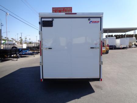 New 2027 Pace American * KP-DX8416-070 * 7x16 Enclosed Cargo Trailer w/ Rear Ramp Door (7K GVWR)
