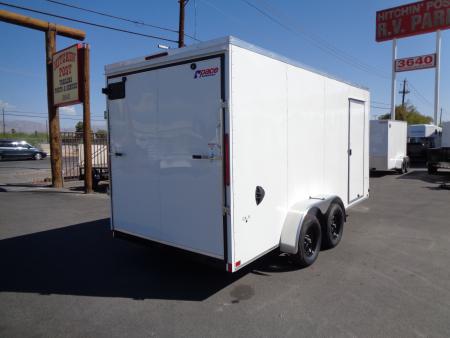 New 2027 Pace American * KP-DX8416-070 * 7x16 Enclosed Cargo Trailer w/ Rear Ramp Door (7K GVWR)