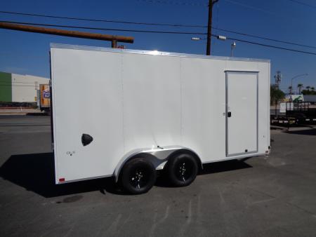 New 2027 Pace American * KP-DX8416-070 * 7x16 Enclosed Cargo Trailer w/ Rear Ramp Door (7K GVWR)