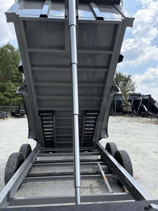 New 2027 Diamond C 82x14' Dump, 44" Sides, 7 Gauge, 3-Way Gate, Ramps LPT207