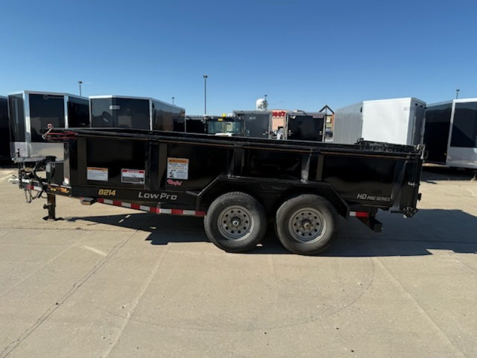 Used 2023 Doolittle Trailers 8214 LOW PRO Dump Trailer