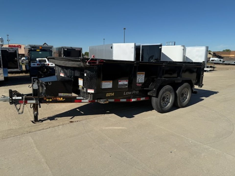 Used 2023 Doolittle Trailers 8214 LOW PRO Dump Trailer