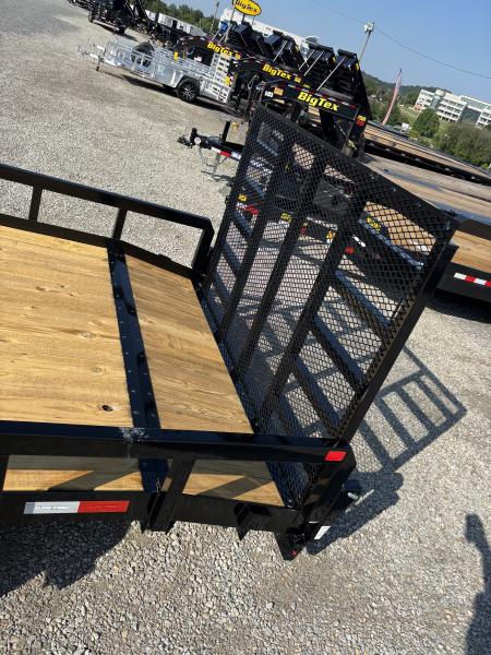 New 2027 Sure-Trac 7x20 (18+2) Fully Tubular Beavertail Utility Trailer