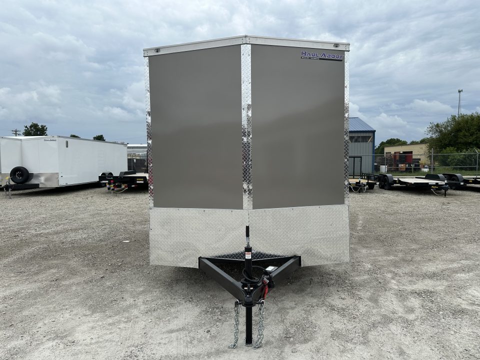 New 2027 HAUL-ABOUT 7x14 BOBCAT with 6" extra height, poly silver