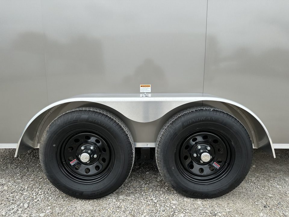 New 2027 HAUL-ABOUT 7x14 BOBCAT with 6" extra height, poly silver