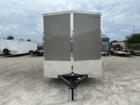 New 2027 HAUL-ABOUT 7x14 BOBCAT with 6  extra height, poly silver