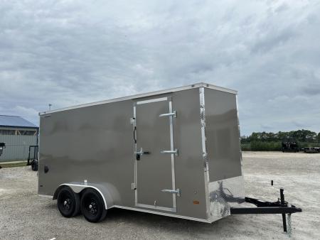 New 2027 HAUL-ABOUT 7x14 BOBCAT with 6" extra height, poly silver