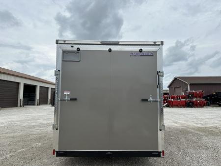 New 2027 HAUL-ABOUT 7x14 BOBCAT with 6" extra height, poly silver