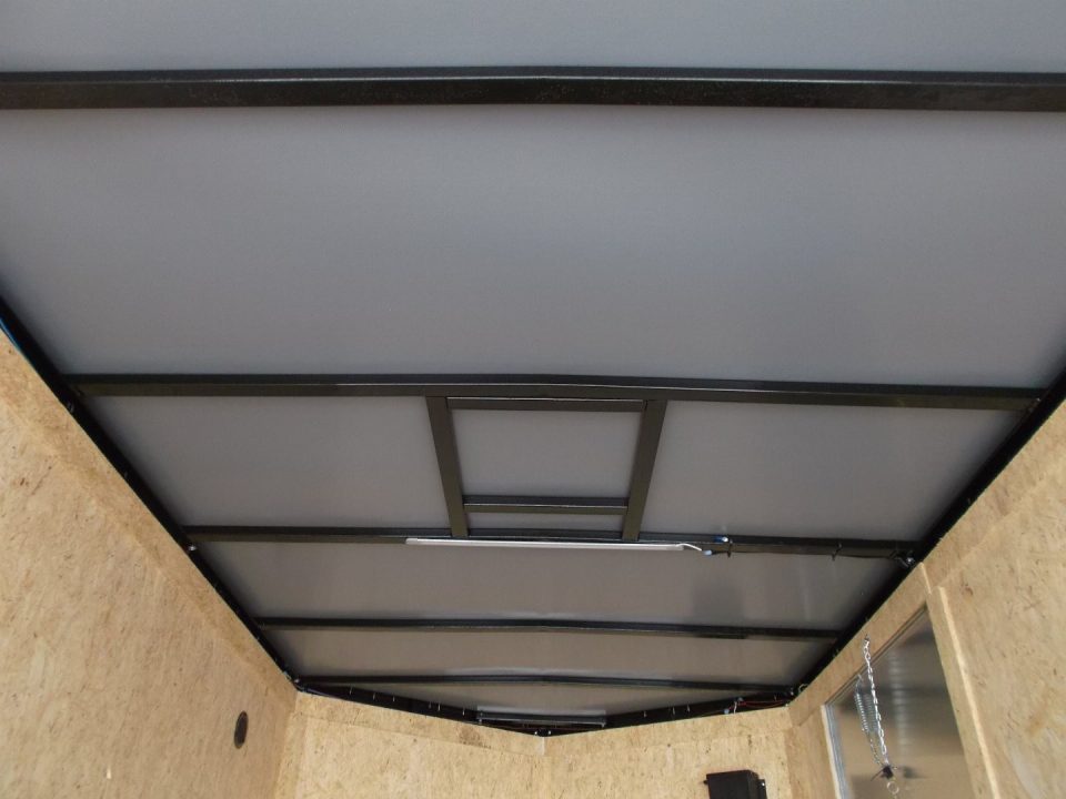 New 2027 Covered Wagon Trailers 6x12 Cargo Trailer / Enclosed Trailer / 6'6" Interior / Extra Wide Ramp / RV Door / .080 White Exterior / (4) D-Rings