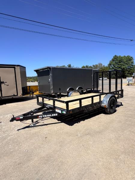 New 2027 PJ Trailers 7K 12' X 72" Single Axle Channel Utility Utility Trailer