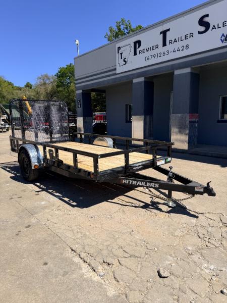 New 2027 PJ Trailers 7K 12' X 72  Single Axle Channel Utility Utility Trailer