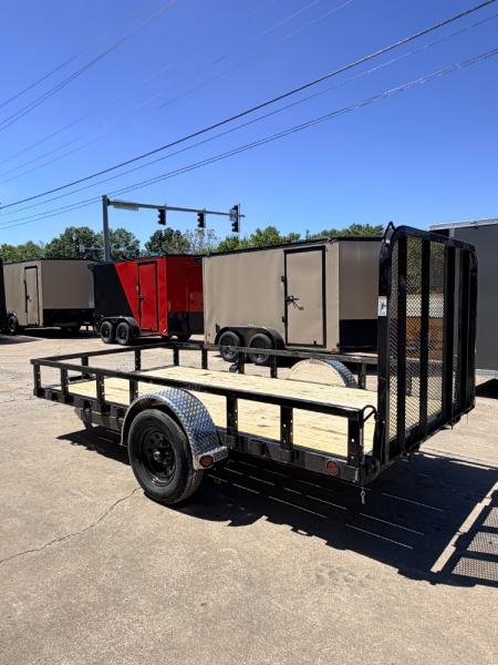 New 2027 PJ Trailers 7K 12' X 72" Single Axle Channel Utility Utility Trailer