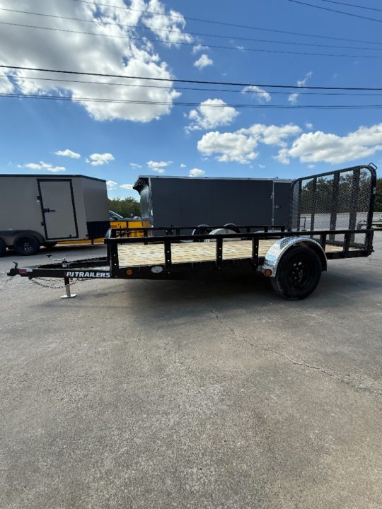 New 2027 PJ Trailers 7K 12' X 72" Single Axle Channel Utility Utility Trailer