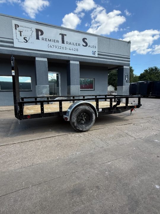 New 2027 PJ Trailers 7K 12' X 72" Single Axle Channel Utility Utility Trailer