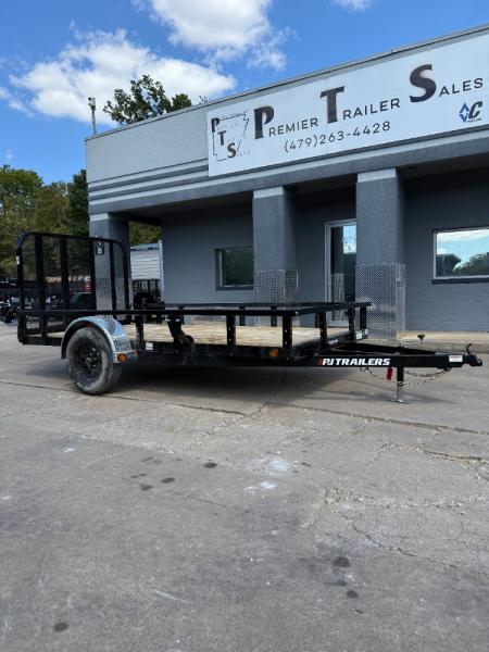 New 2027 PJ Trailers 7K 12' X 72  Single Axle Channel Utility Utility Trailer