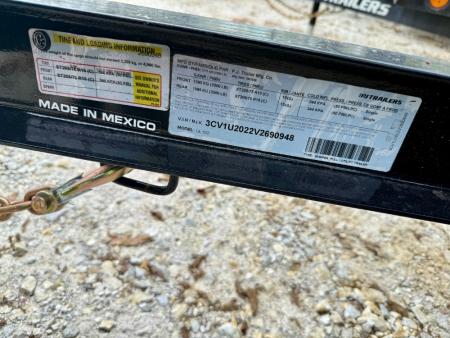 New 2027 PJ Trailers 7K 16' X 83" Tandem Axle Channel Utility Utility Trailer