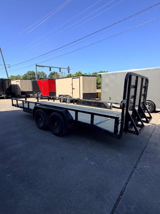 New 2027 PJ Trailers 7K 16' X 83" Tandem Axle Channel Utility Utility Trailer