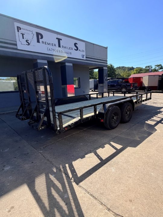New 2027 PJ Trailers 7K 16' X 83" Tandem Axle Channel Utility Utility Trailer