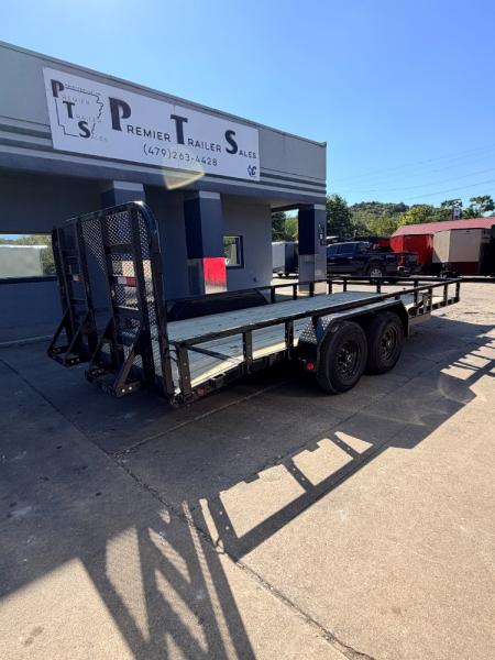 New 2027 PJ Trailers 7K 16' X 83" Tandem Axle Channel Utility Utility Trailer