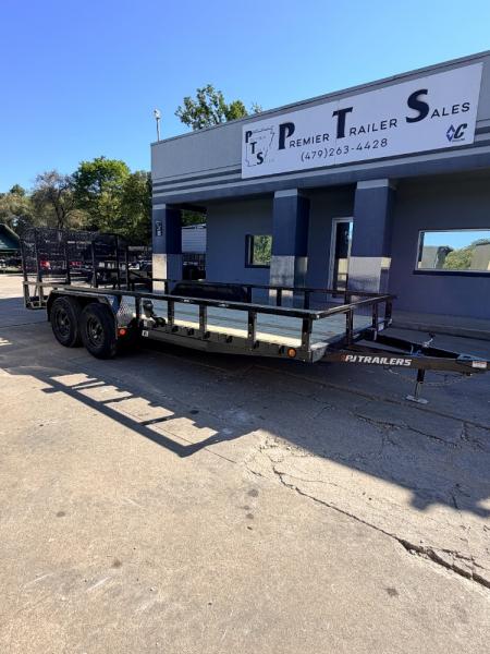 New 2027 PJ Trailers 7K 16' X 83" Tandem Axle Channel Utility Utility Trailer