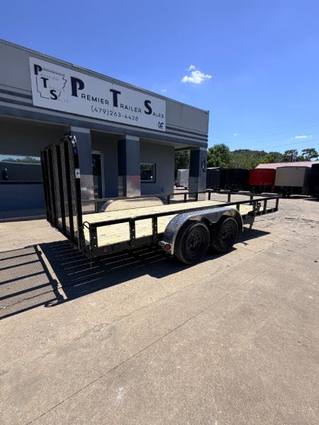 New 2027 PJ Trailers 7K 16' X 83" Tandem Axle Channel Utility Utility Trailer
