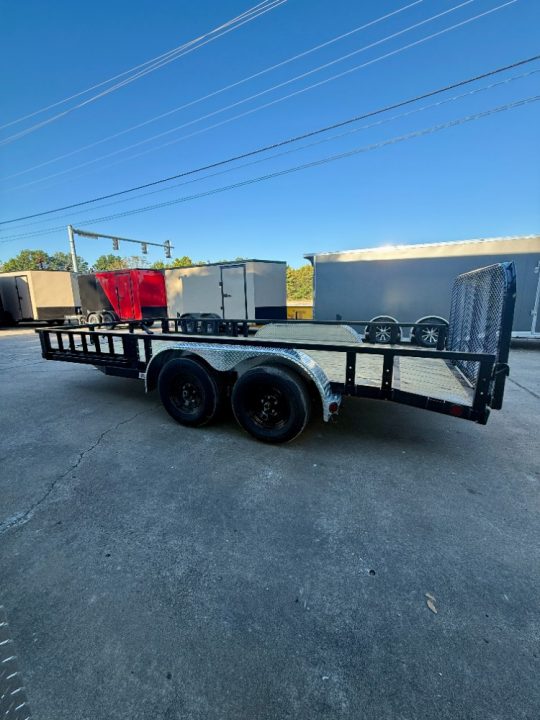 New 2027 PJ Trailers 7K 16' X 83" Tandem Axle Channel Utility Utility Trailer