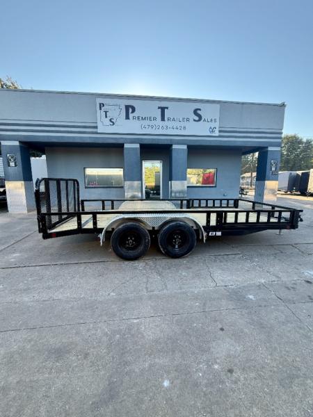 New 2027 PJ Trailers 7K 16' X 83" Tandem Axle Channel Utility Utility Trailer