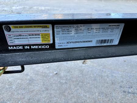 New 2027 PJ Trailers 7K 16' X 83" Tandem Axle Channel Utility Utility Trailer