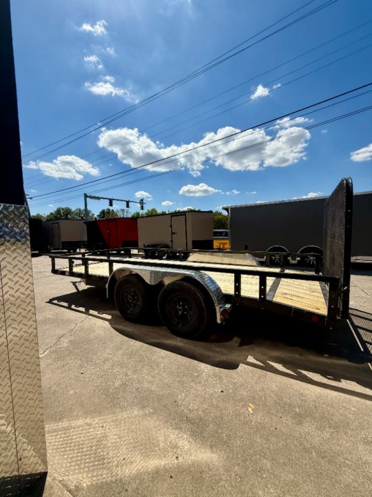 New 2027 PJ Trailers 7K 16' X 83" Tandem Axle Channel Utility Utility Trailer