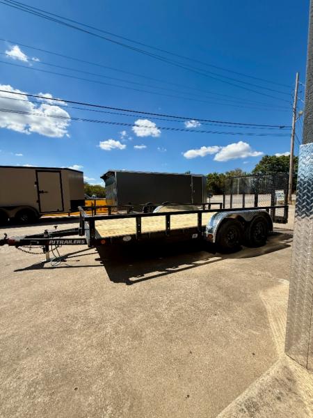 New 2027 PJ Trailers 7K 16' X 83" Tandem Axle Channel Utility Utility Trailer