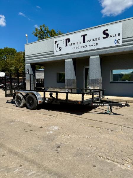 New 2027 PJ Trailers 7K 16' X 83  Tandem Axle Channel Utility Utility Trailer