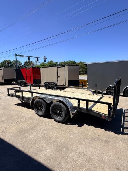 New 2027 PJ Trailers 7K 16' X 83" Tandem Axle Channel Utility Utility Trailer