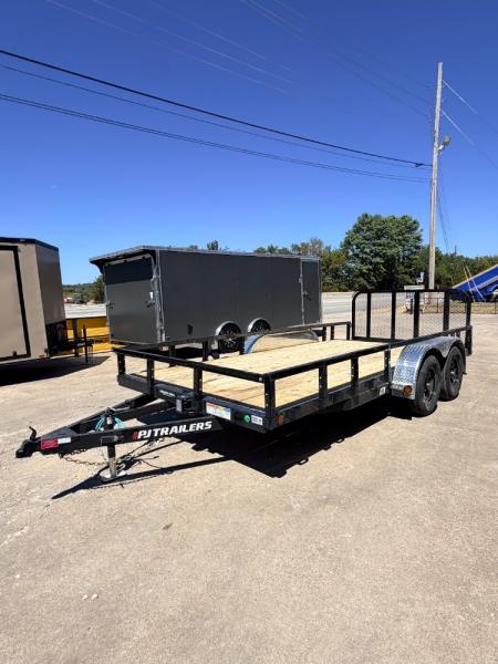 New 2027 PJ Trailers 7K 16' X 83" Tandem Axle Channel Utility Utility Trailer