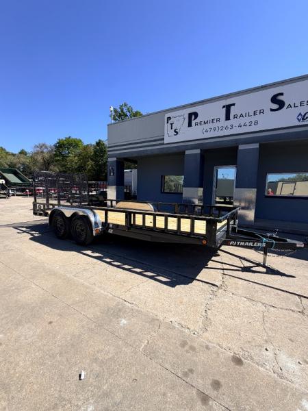 New 2027 PJ Trailers 7K 18' X 83  Tandem Axle Channel Utility Utility Trailer