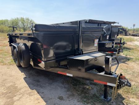 New 2026 Texas Pride Trailers 7x16ft Dump Trailer 14k