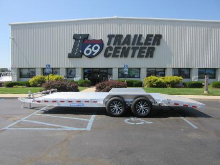 New 2026 Sure-Trac 7 x 20 (16+4) ST-CHAA8220-100 Aluminum Car Hauler 10K