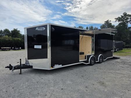 New 2027 Formula Trailers 8.5x24 CAR HAULER WITH ESCAPE DOOR 10K TORSION AXLE 7' INSIDE SXS UTV GOLF CART Cargo / Enclosed Trailer