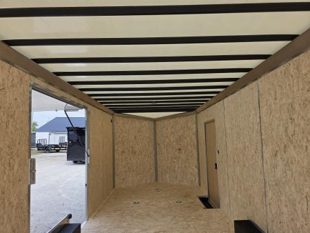 New 2027 Formula Trailers 8.5x24 CAR HAULER WITH ESCAPE DOOR 10K TORSION AXLE 7' INSIDE SXS UTV GOLF CART Cargo / Enclosed Trailer