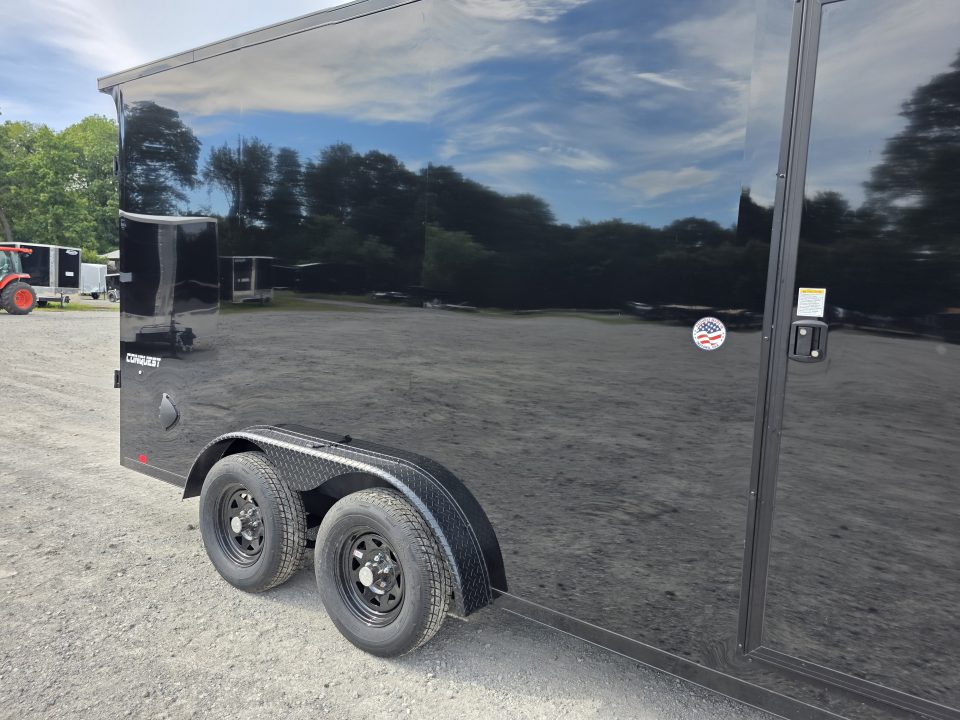 New 2027 Formula Trailers 7.5X16 UTV SXS SCREWLESS 080 BLACKOUT TRIM GOLF CART 7.5 X 16 Cargo / Enclosed Trailer