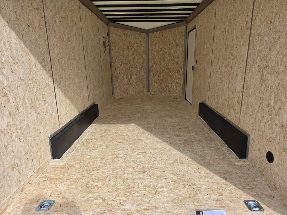 New 2027 Formula Trailers 7.5X16 UTV SXS SCREWLESS 080 BLACKOUT TRIM GOLF CART 7.5 X 16 Cargo / Enclosed Trailer