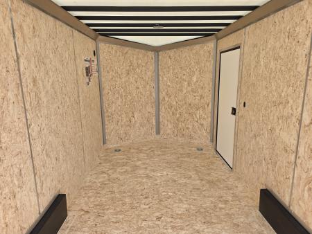 New 2027 Formula Trailers 7.5X16 UTV SXS SCREWLESS 080 BLACKOUT TRIM GOLF CART 7.5 X 16 Cargo / Enclosed Trailer