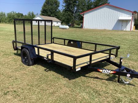 New 2027 H&H Trailers 82X12 Single Axle Utility Trailer