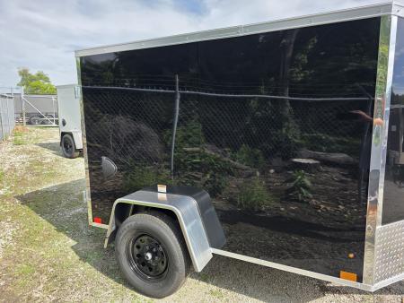 New 2026 Cross Trailers 5X8 screwless CARGO ENCLOSED TRAILER 5 X 8 Cargo / Enclosed Trailer
