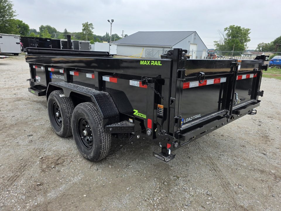 New 2027 Load Trail COMMERCIAL TELESCOPIC 83X14 DUMP TRAILER 2 FT SIDES 7 GA FLOOR 83 X 14 Dump Trailer
