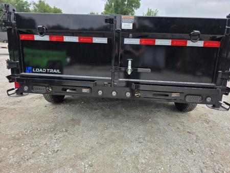 New 2027 Load Trail COMMERCIAL TELESCOPIC 83X14 DUMP TRAILER 2 FT SIDES 7 GA FLOOR 83 X 14 Dump Trailer