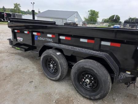 New 2027 Load Trail COMMERCIAL TELESCOPIC 83X14 DUMP TRAILER 2 FT SIDES 7 GA FLOOR 83 X 14 Dump Trailer