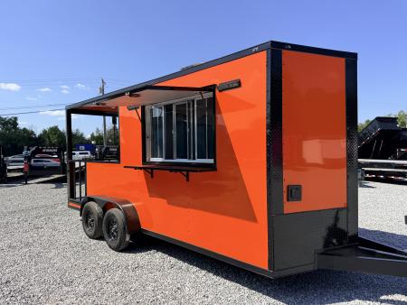 New 2026 Coast 2 Coast 7X18 TA BBQ CONCESSION  Vending / Concession Trailer