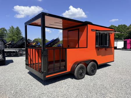 New 2026 Coast 2 Coast 7X18 TA BBQ CONCESSION  Vending / Concession Trailer