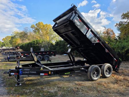 New 2027 Load Trail 83X14 14K 7 GA FLOOR 83 X 14 Dump Trailer