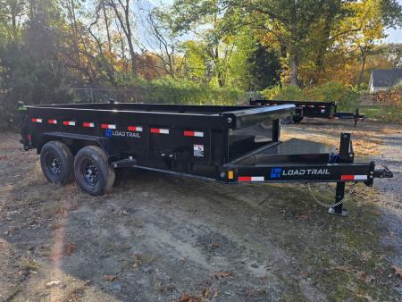New 2027 Load Trail 83X14 14K 7 GA FLOOR 83 X 14 Dump Trailer